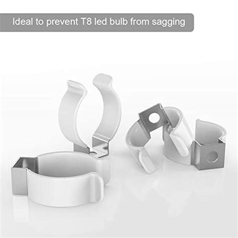 metal holder for t8 brackets|jesled t8 u holder.